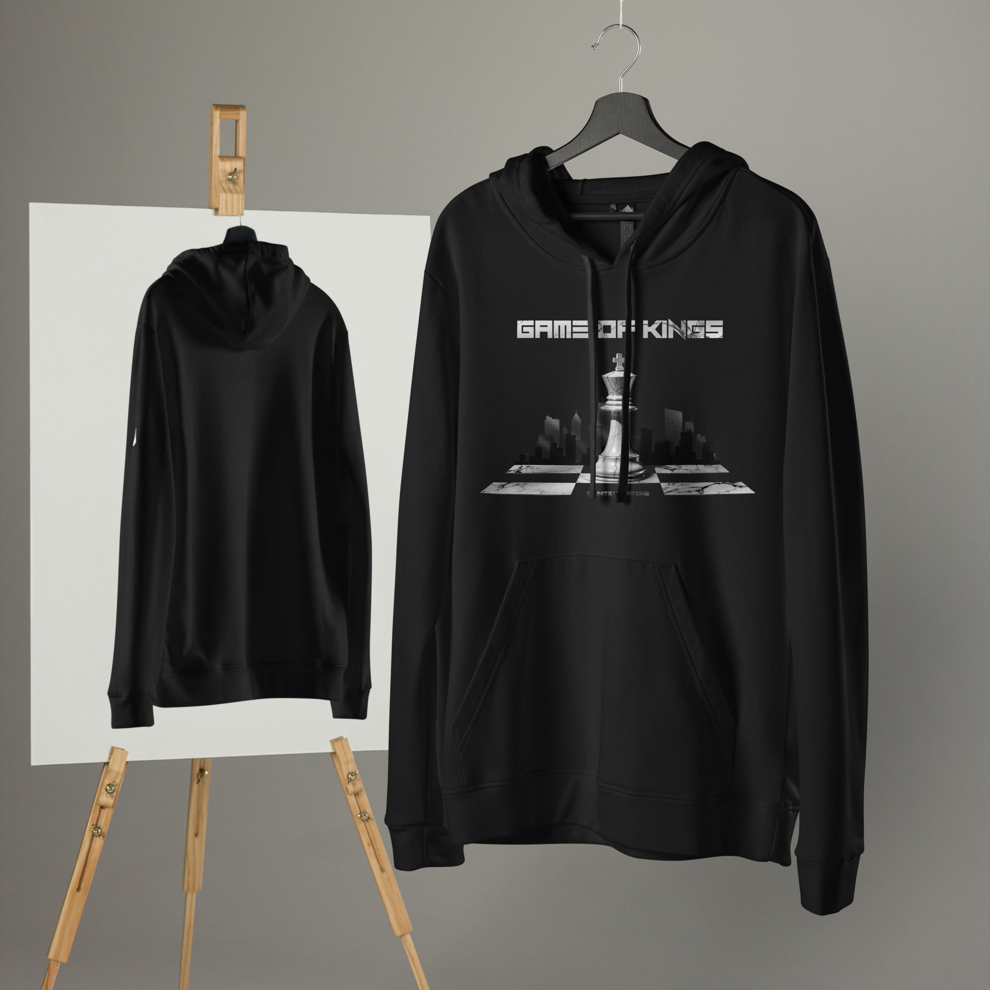 Game of Kings - Light Colors - adidas fleece hoodie