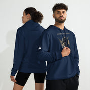 Knight of War - Black - Adidas fleece hoodie