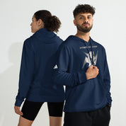 Knight of War - White - Adidas fleece hoodie