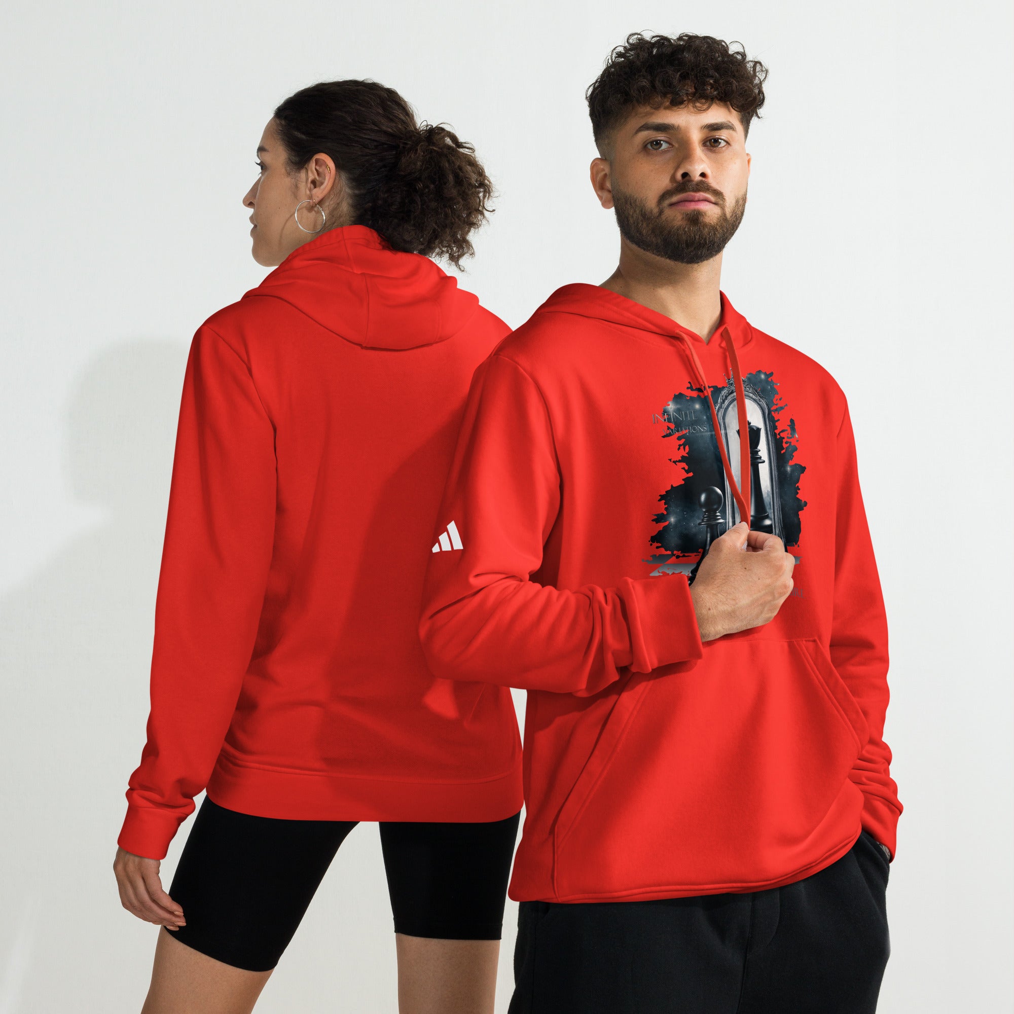 Powerful Beyond Measure - adidas fleece hoodie