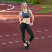 Abstract Capri Leggings