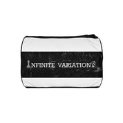 Infinite Variations - Black - All-over print gym bag