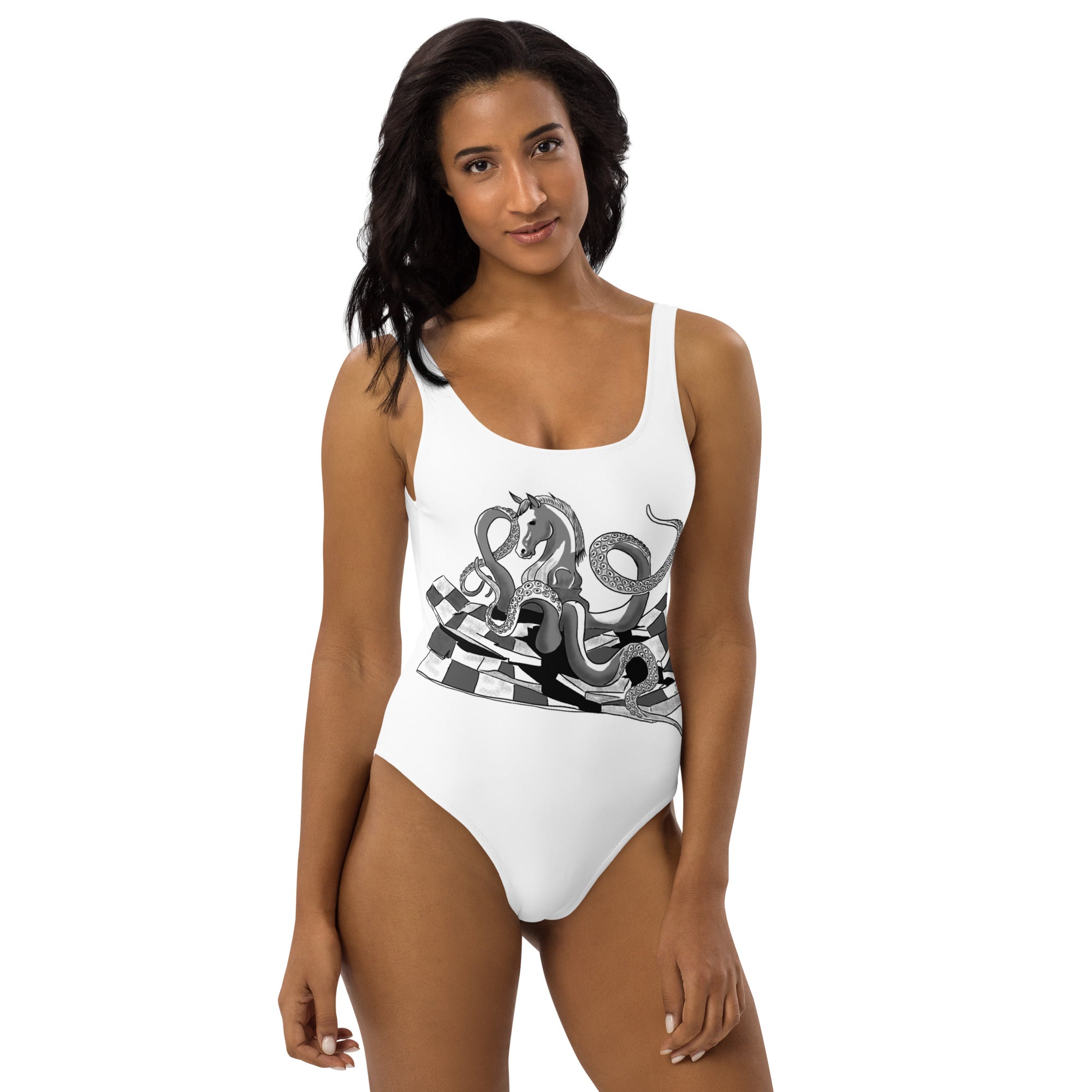 Infinite Variations - Octopus Knight - One-Piece Swimsuit