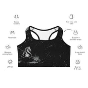 Abstract Knight - Sports bra