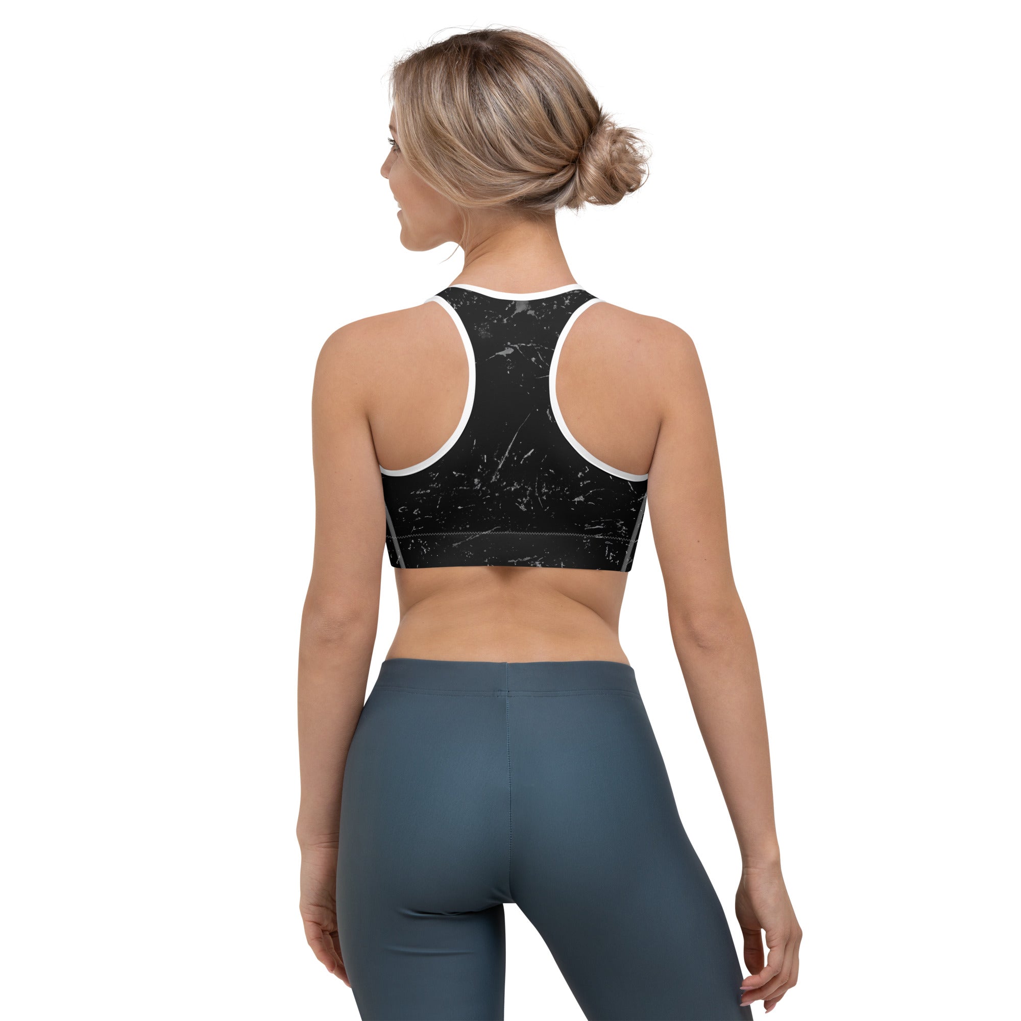 Abstract Knight - Sports bra