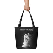 Infinite Variations - Disintegrating Knight - Tote bag