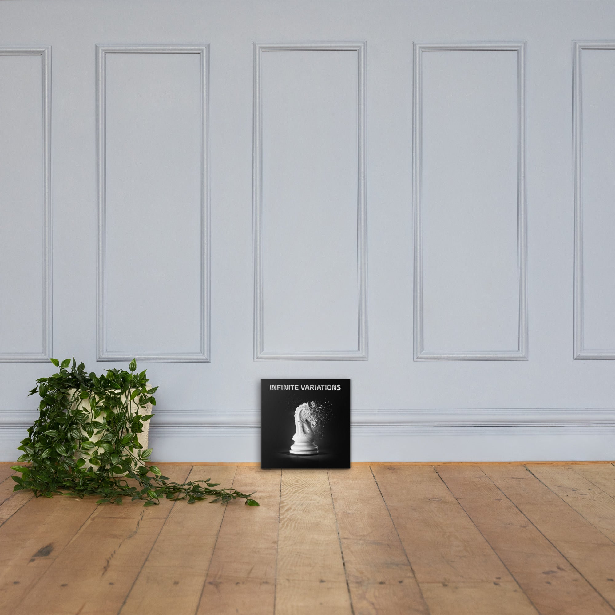 Disintegrating Knight - Canvas