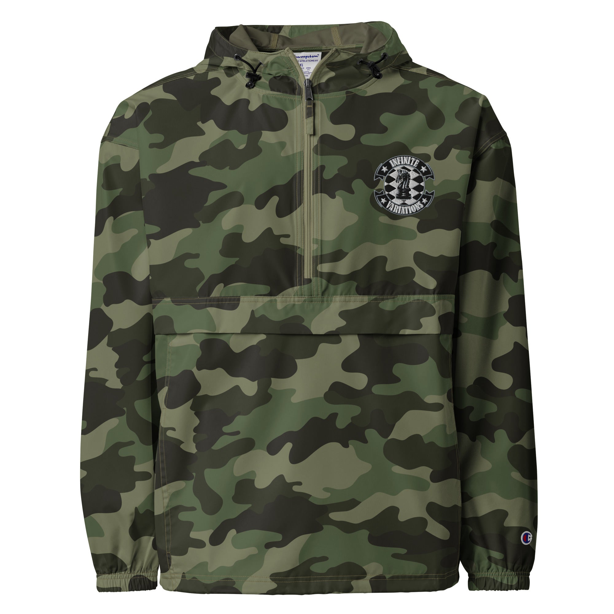 Infinite Variations - Embroidered Champion Packable Jacket