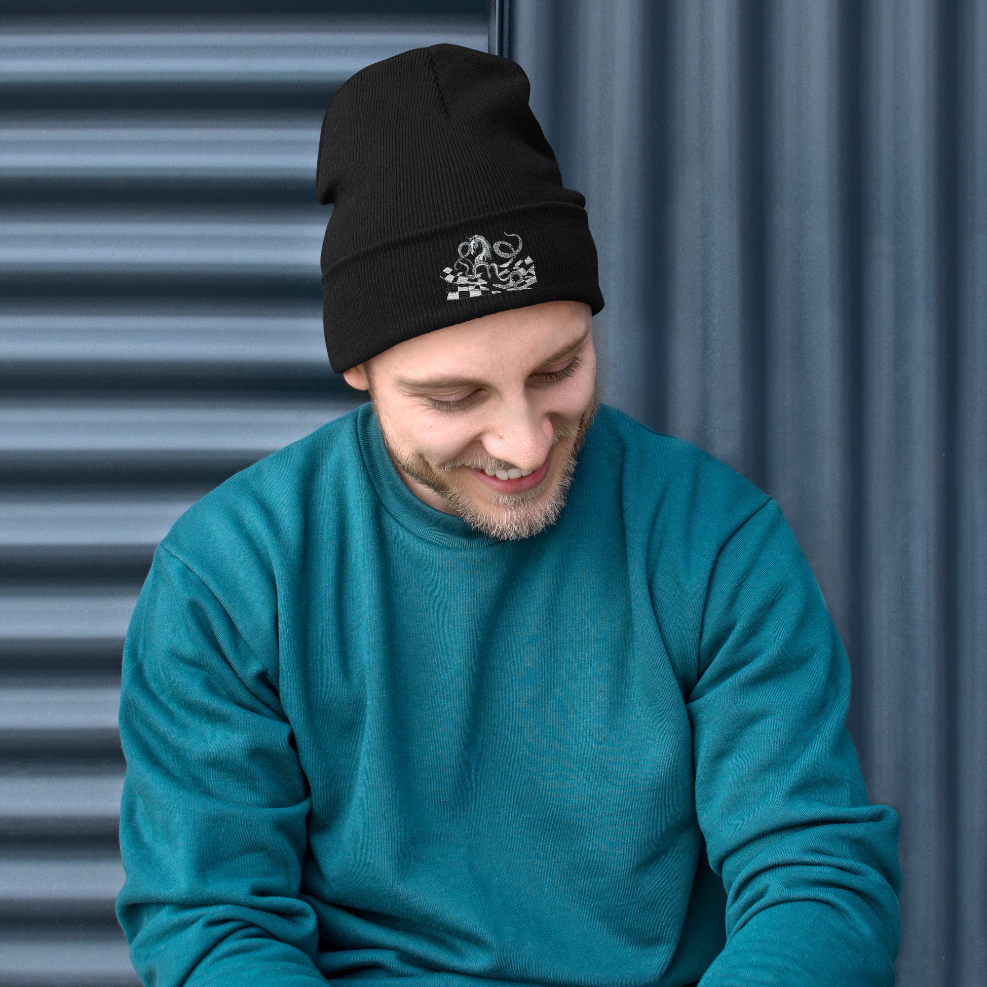 Octopus Knight - Embroidered Beanie
