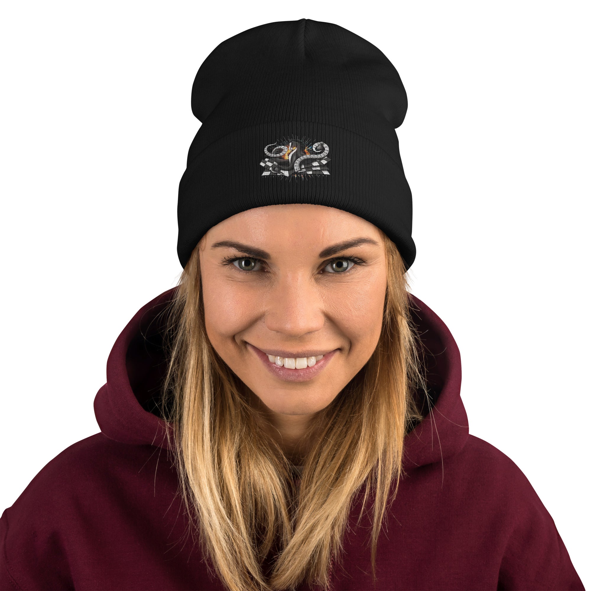 Octopus Knight - Embroidered Beanie