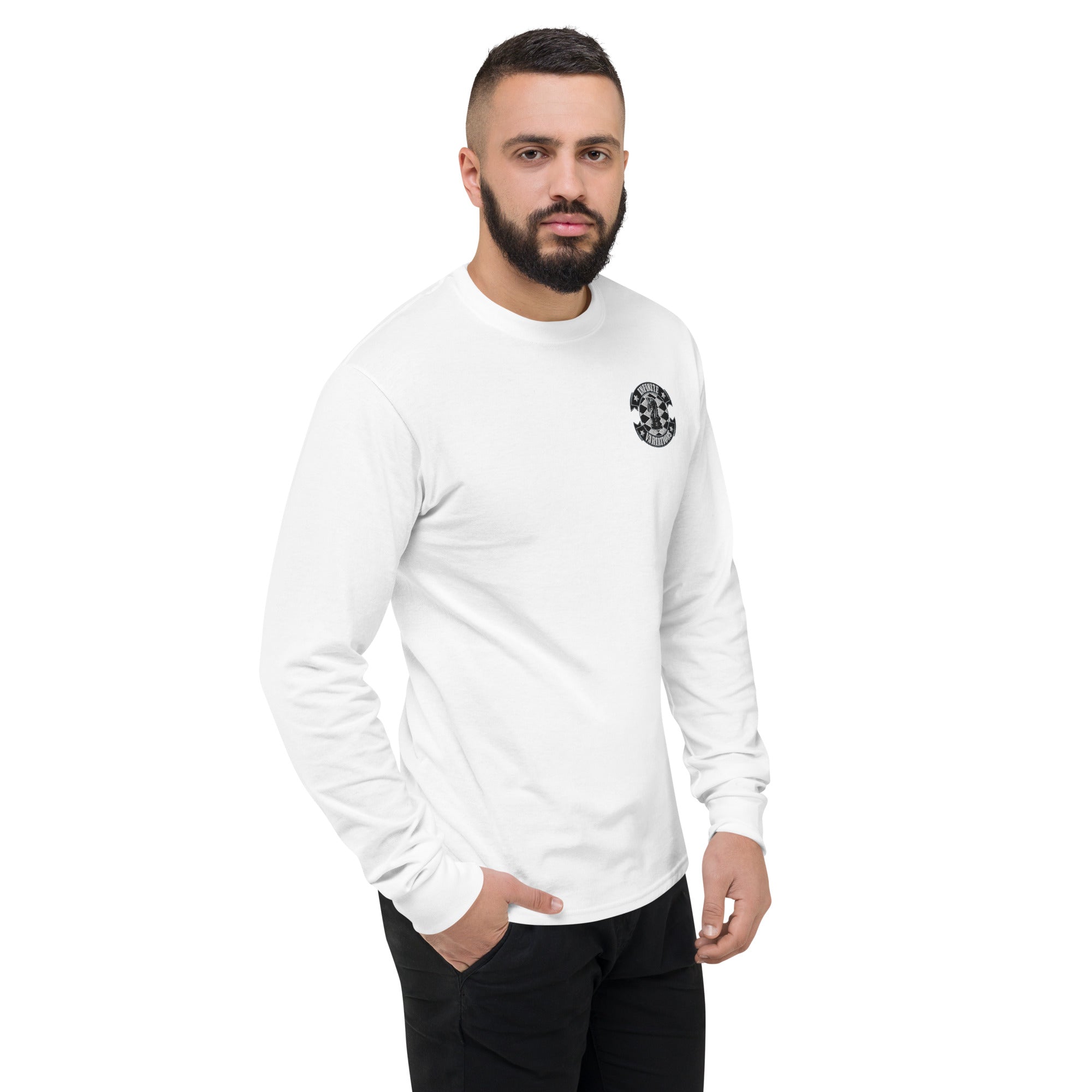 Men's Champion Long Sleeve Shirt - Infinite Variations - Embroidered