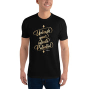 Unleash Your Infinite Potential - Gold - Next Level Short Sleeve T-shirt