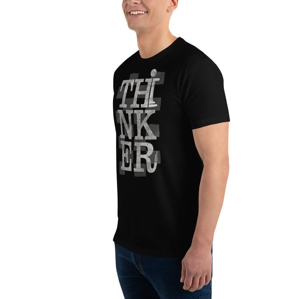 Thinker - Platinum - Next Level Short Sleeve T-shirt