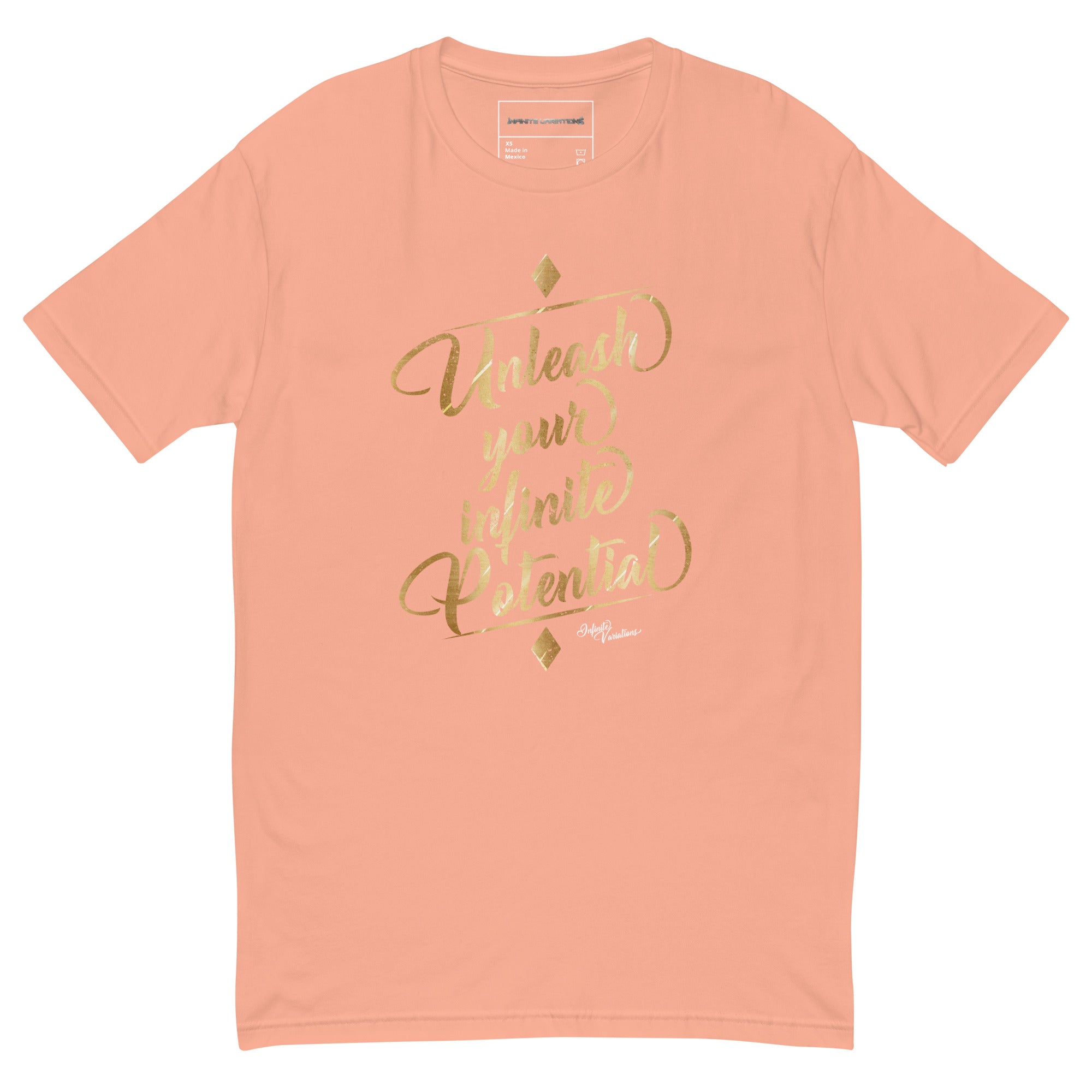 Unleash Your Infinite Potential - Gold - Next Level Short Sleeve T-shirt