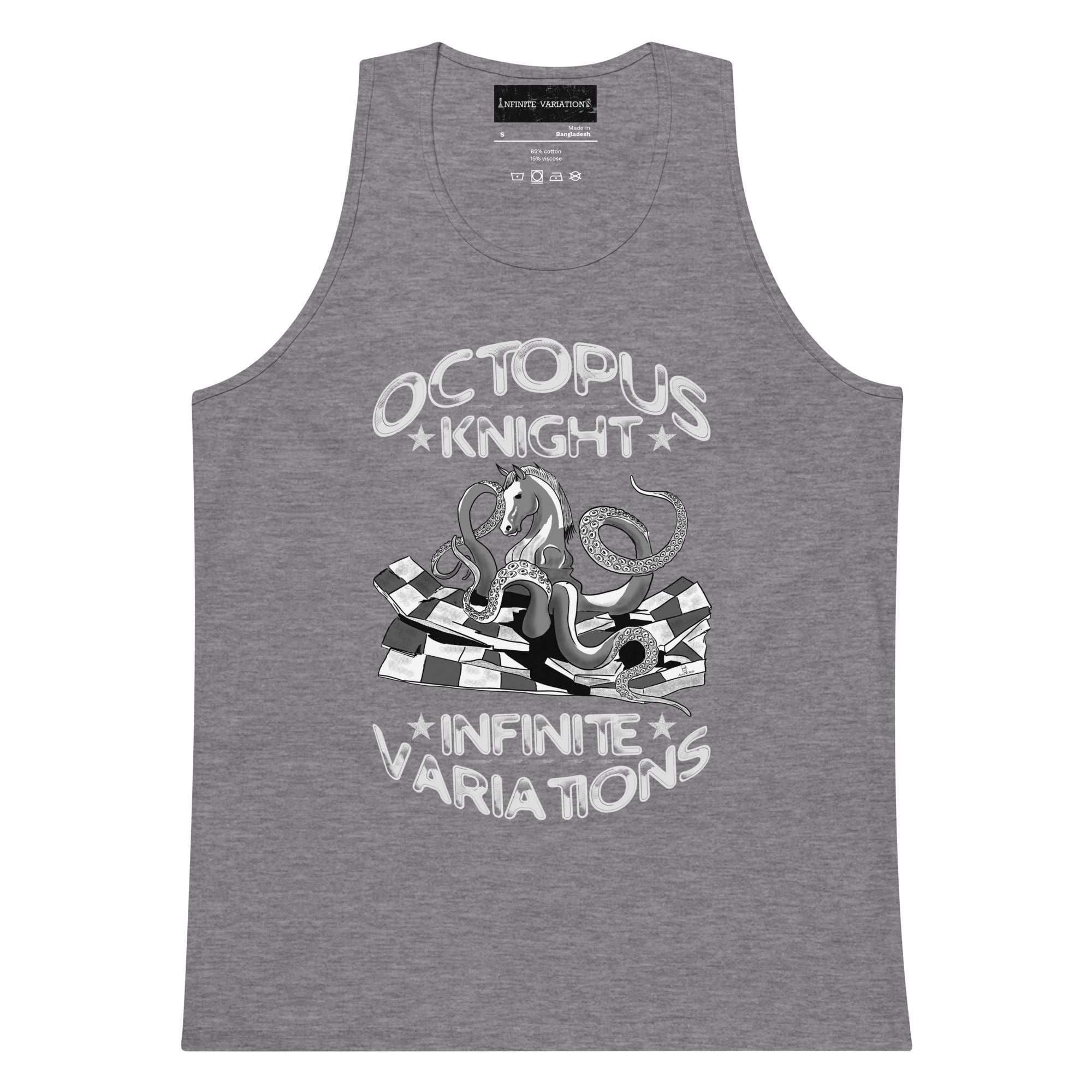Infinite Variations - Octopus Knight - Universal Design - Men’s premium tank top
