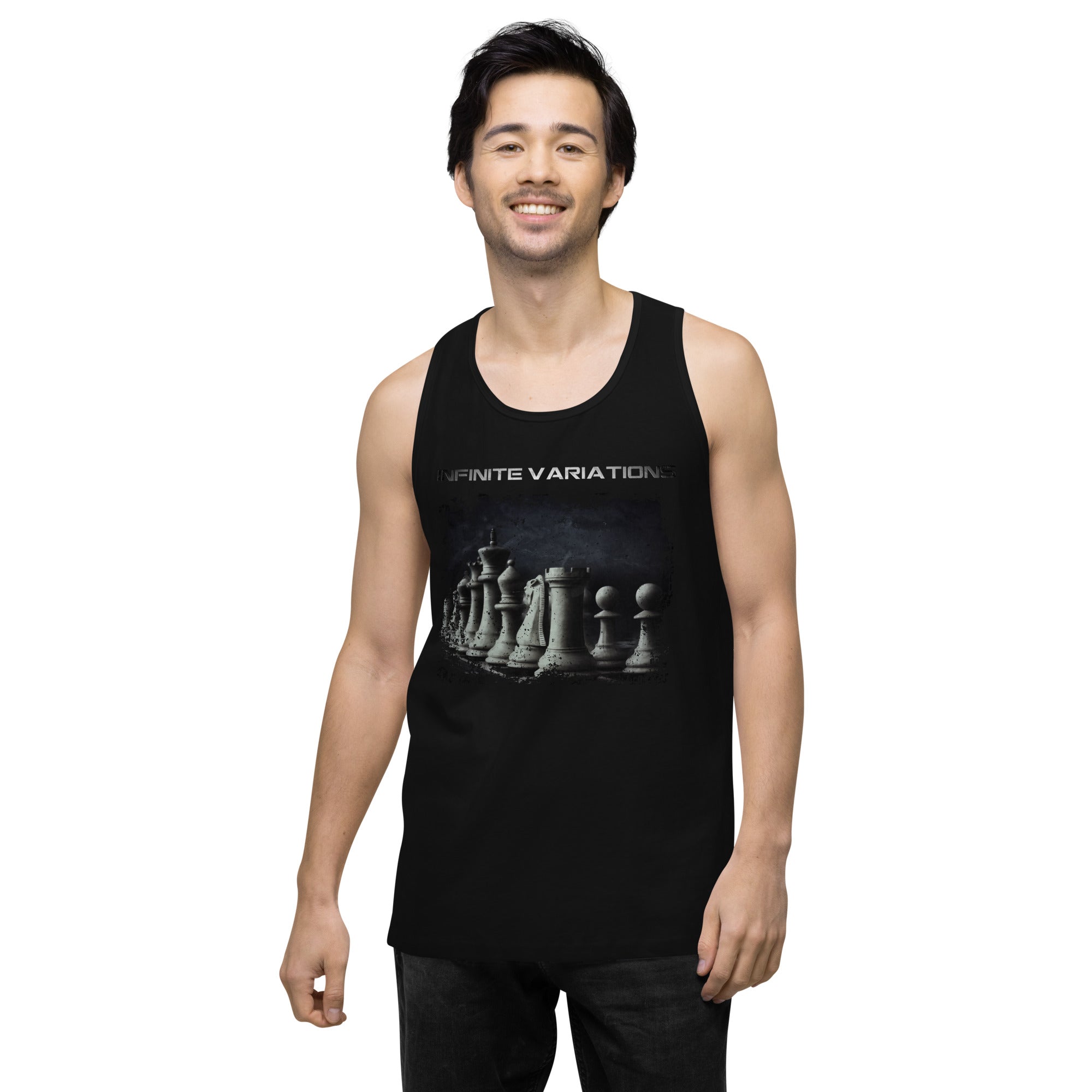 Infinite Variations Classical Design II - Men’s premium tank top