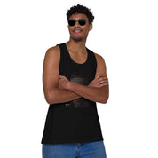 Paul Morphy Futuristic Ghost - Bronze - Men’s premium tank top