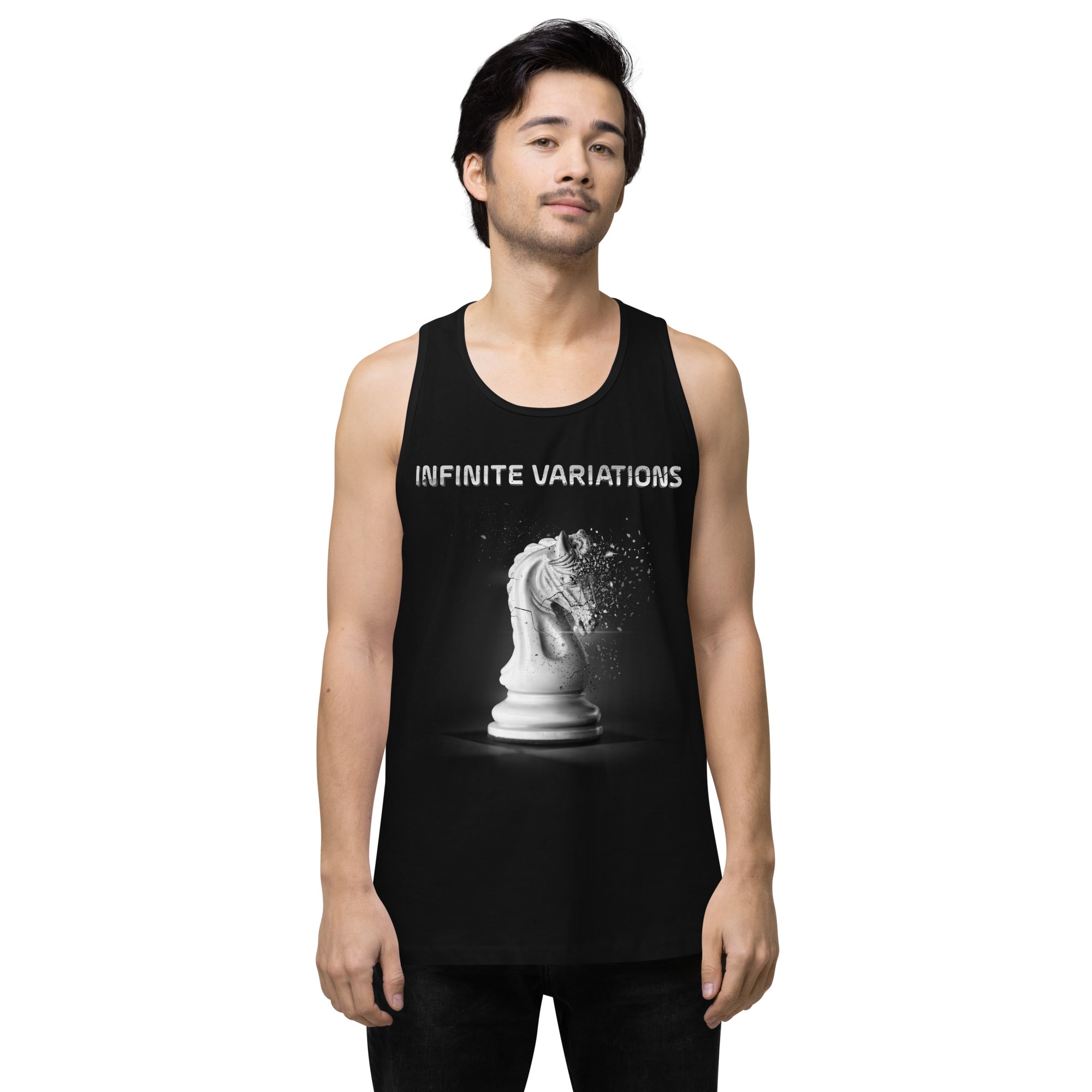Disintegrating Knight - Men’s premium tank top