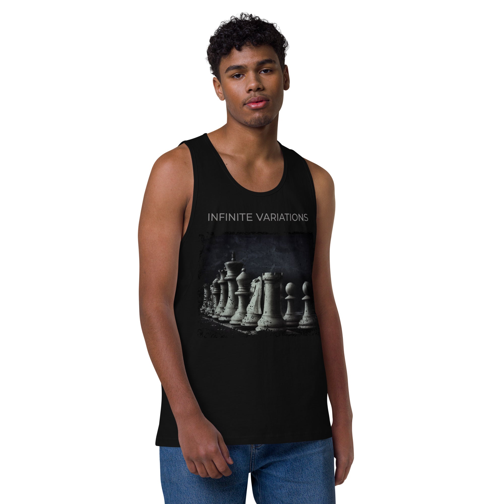 Infinite Variations - Classic Design - Men’s premium tank top