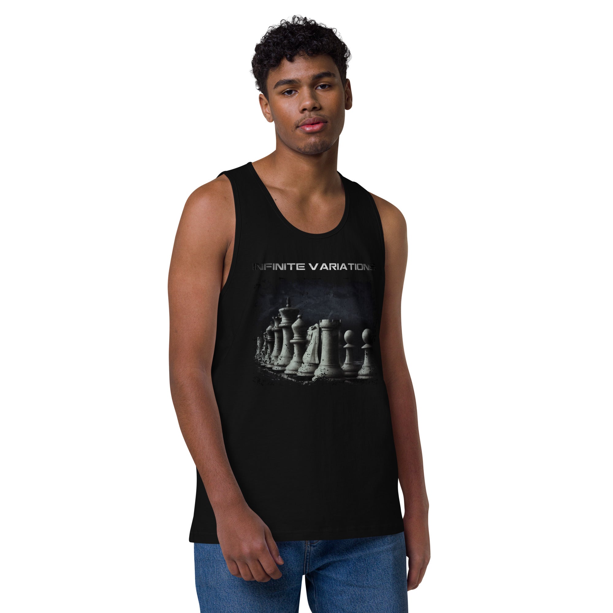 Infinite Variations Classical Design II - Men’s premium tank top