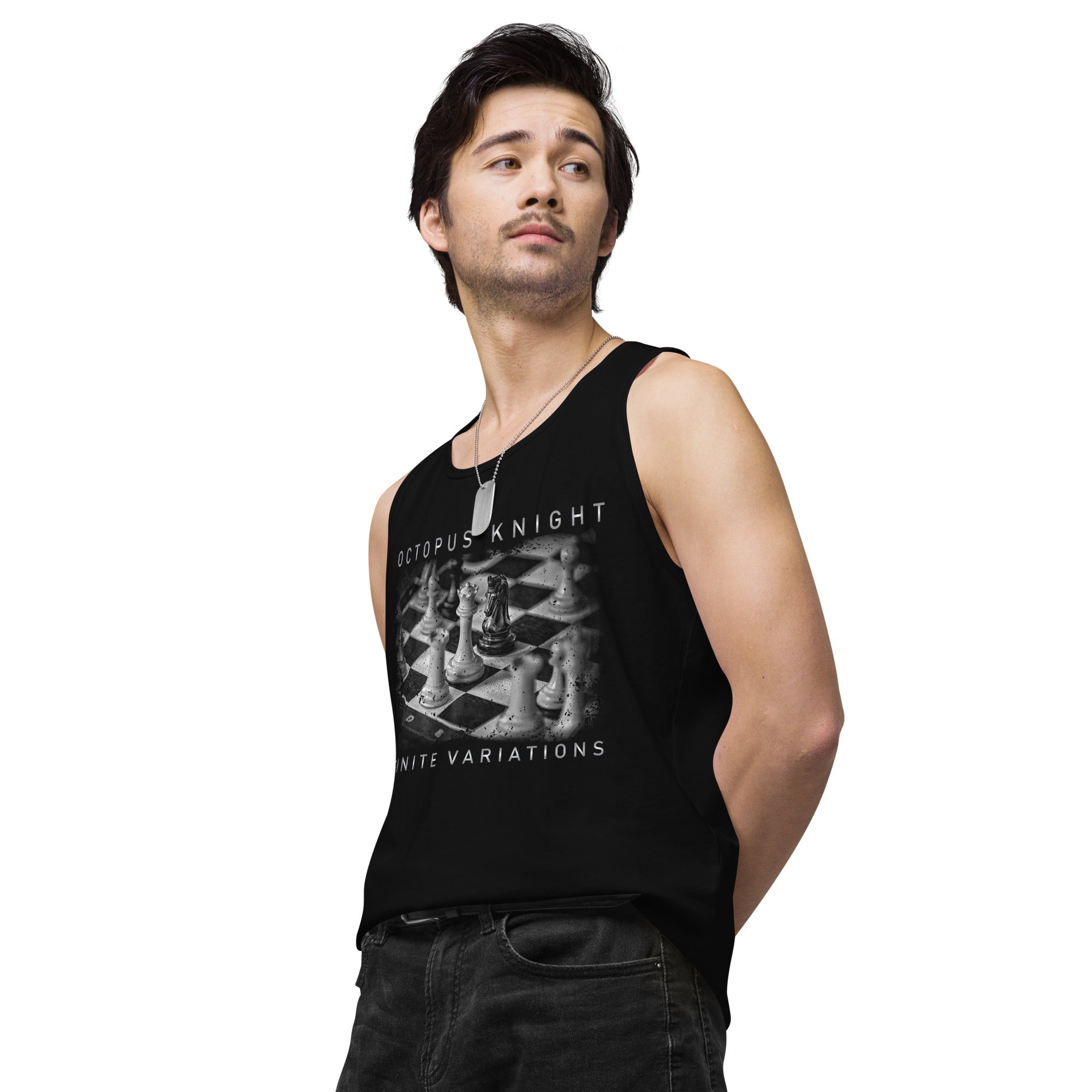 Octopus Knight - Classical Design Distressed - Men’s premium tank top