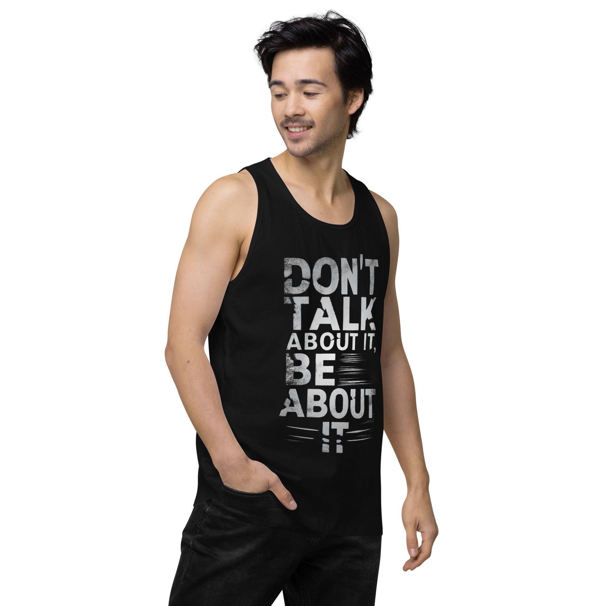 Don't Talk About It - Men’s premium tank top