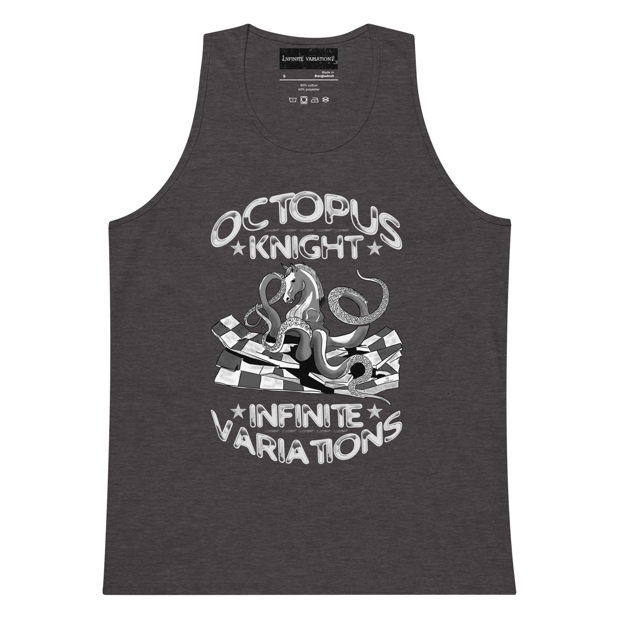Infinite Variations - Octopus Knight - Universal Design - Men’s premium tank top