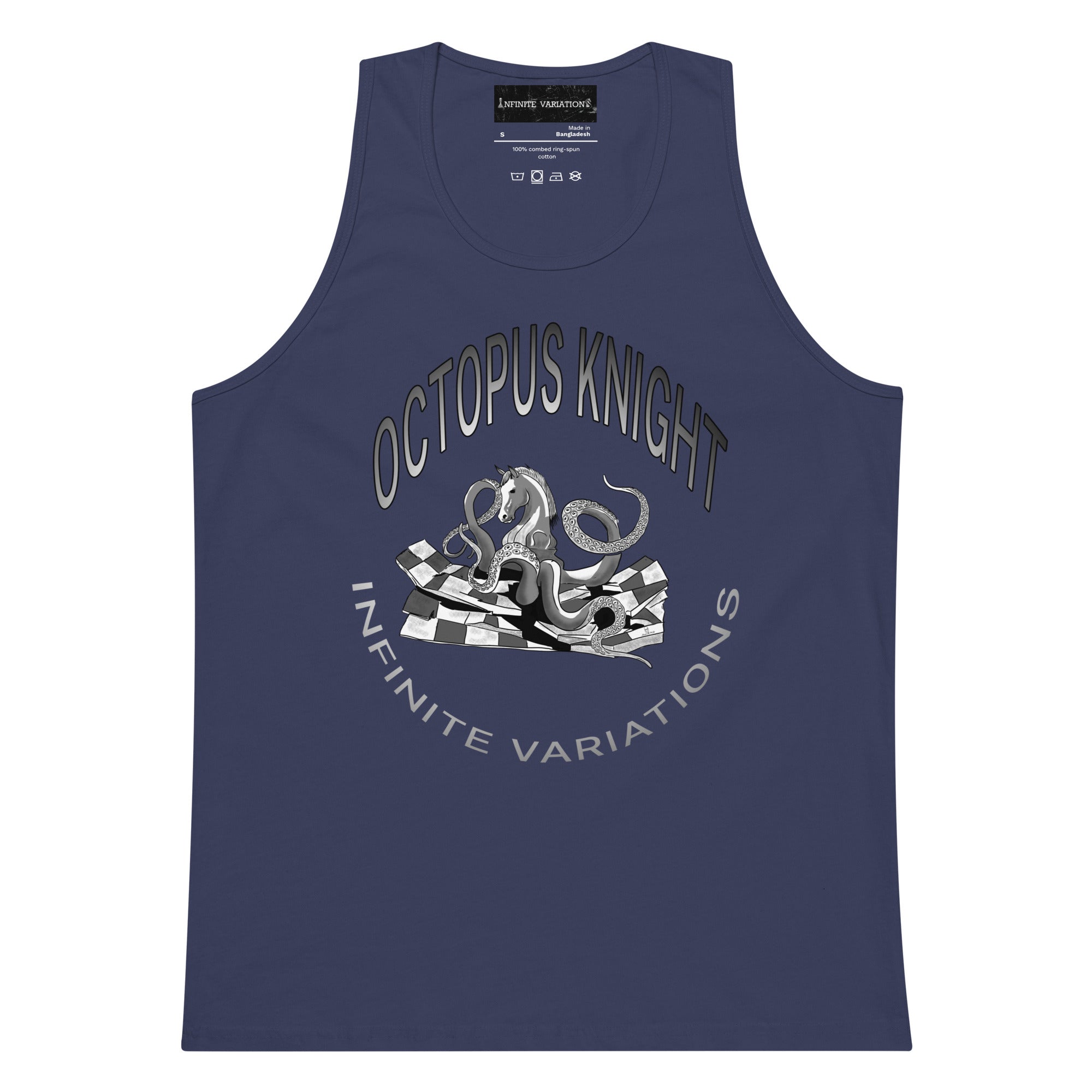 Infinite Variations - Octopus Knight - B-Side Design - Men’s premium tank top