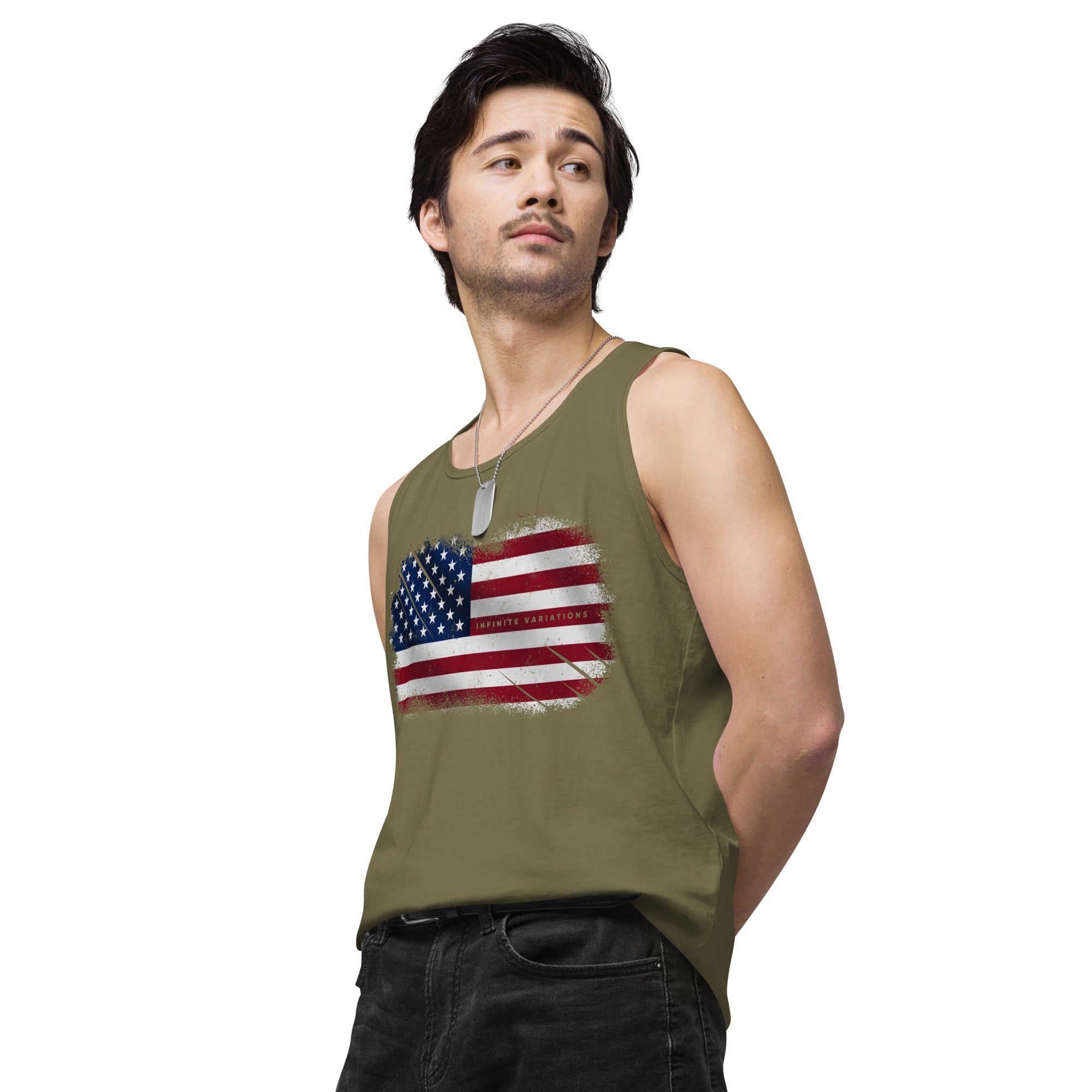 American Design - Infinite Variations - Men’s premium tank top