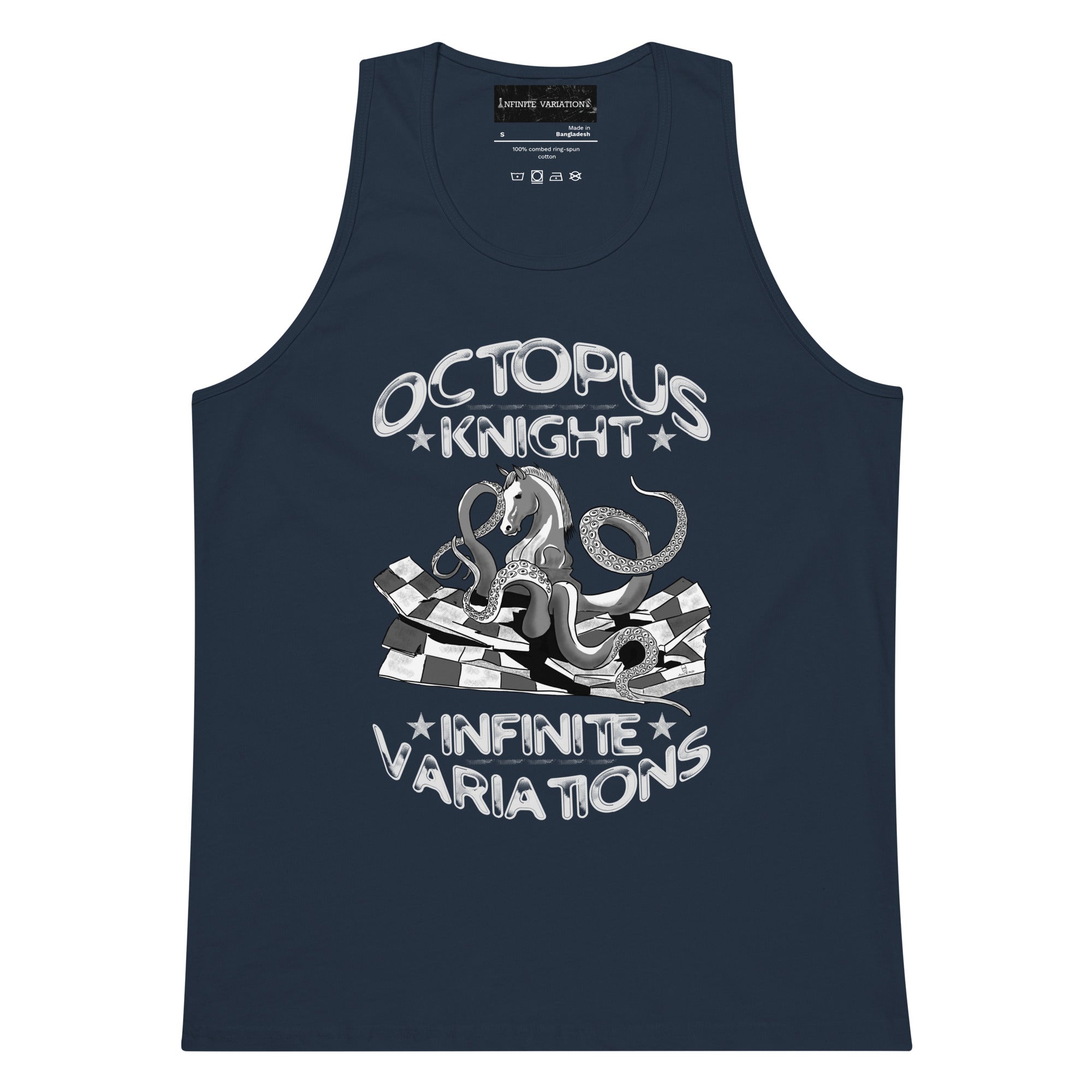 Infinite Variations - Octopus Knight - Universal Design - Men’s premium tank top