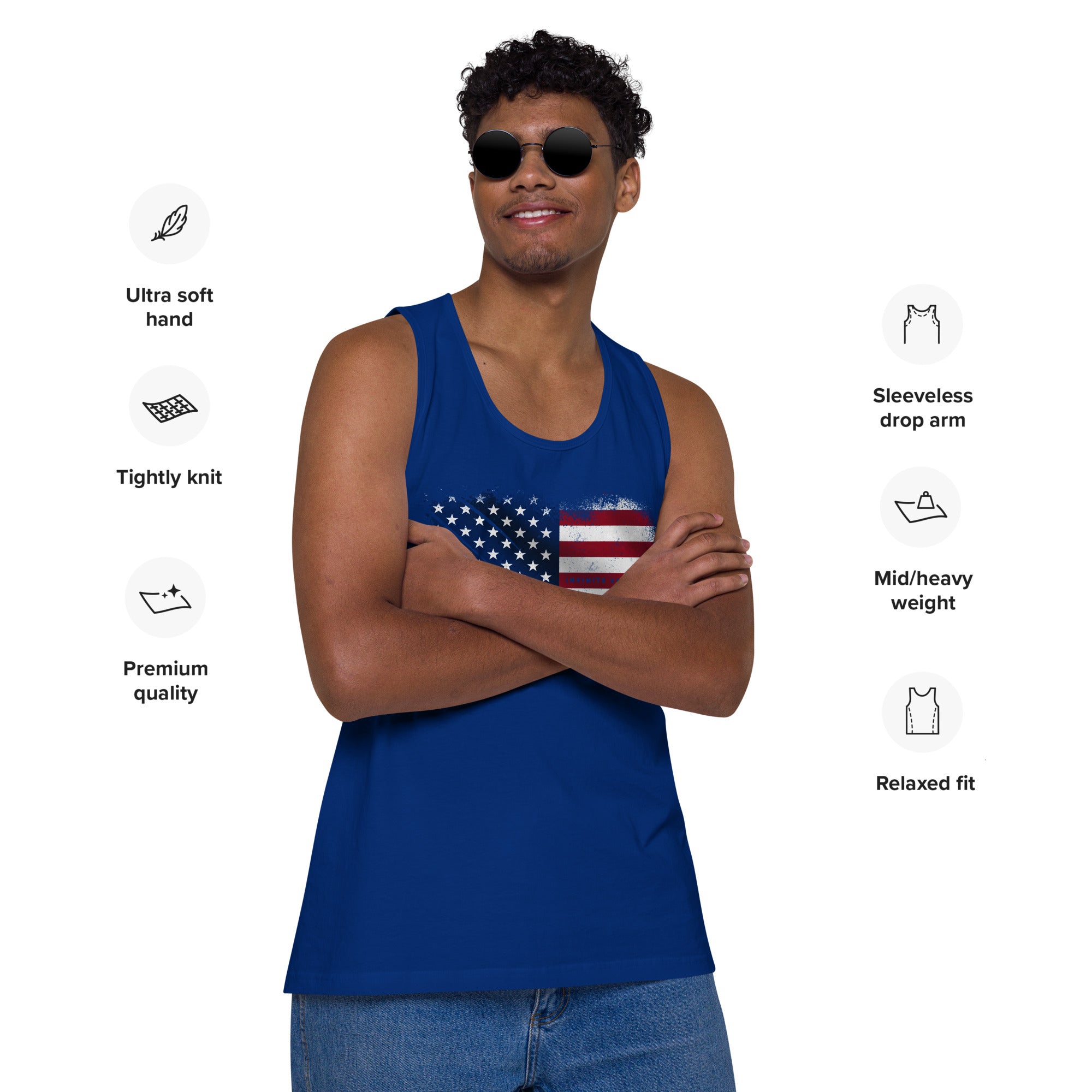 American Design - Infinite Variations - Men’s premium tank top