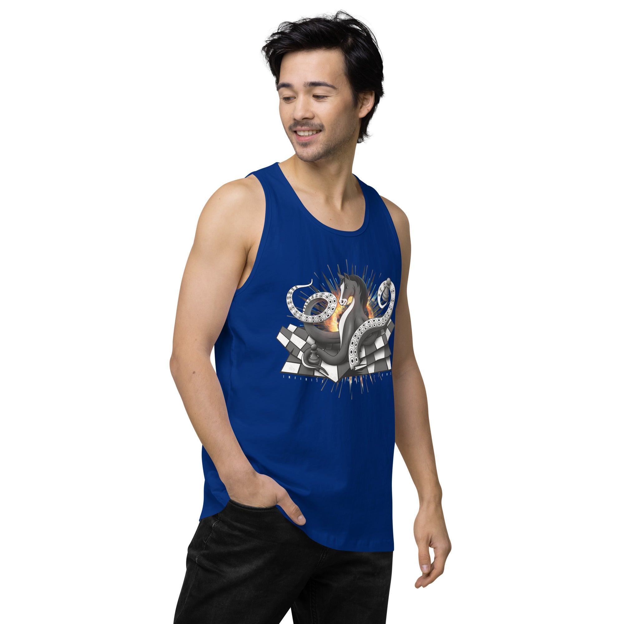 Octopus Knight - Men’s premium tank top