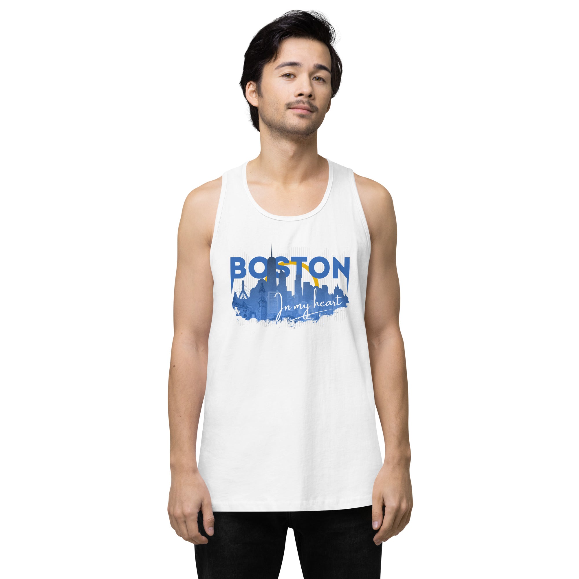 Infinite Variations - Boston Design - Men’s premium tank top