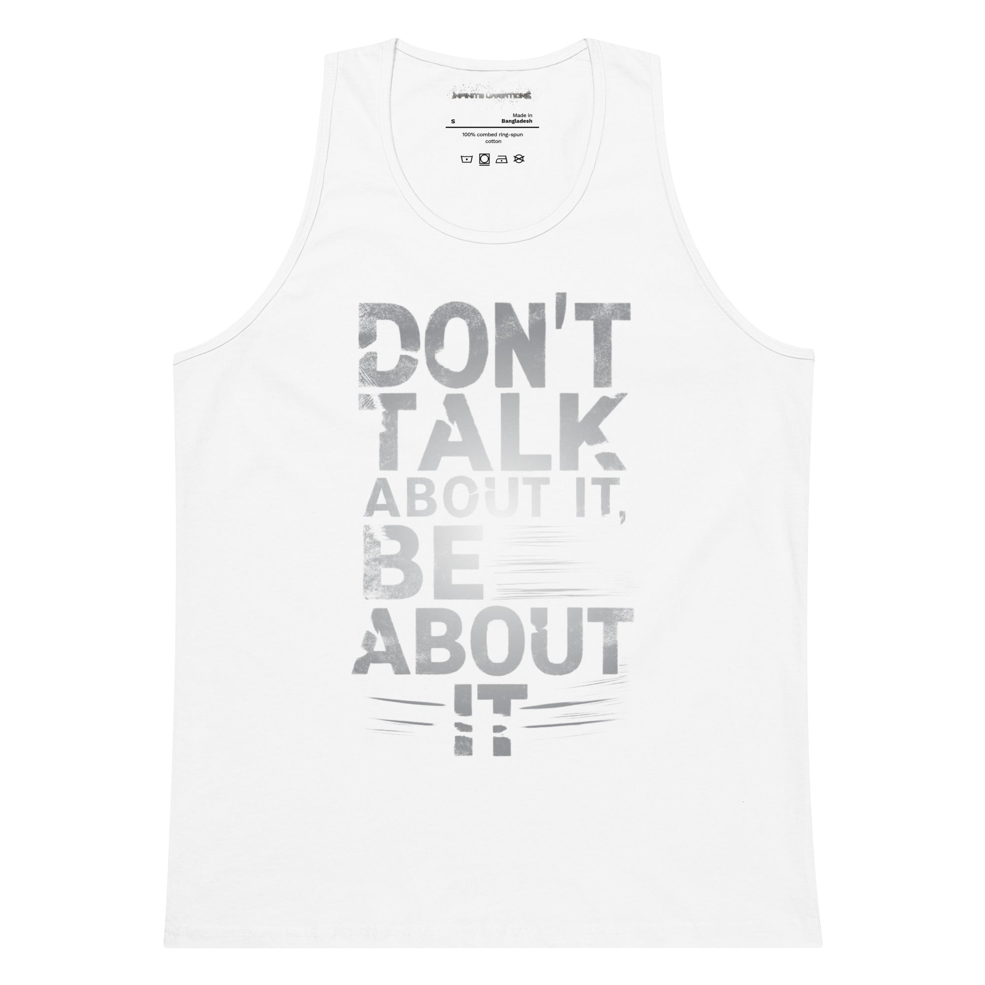 Don't Talk About It - Men’s premium tank top