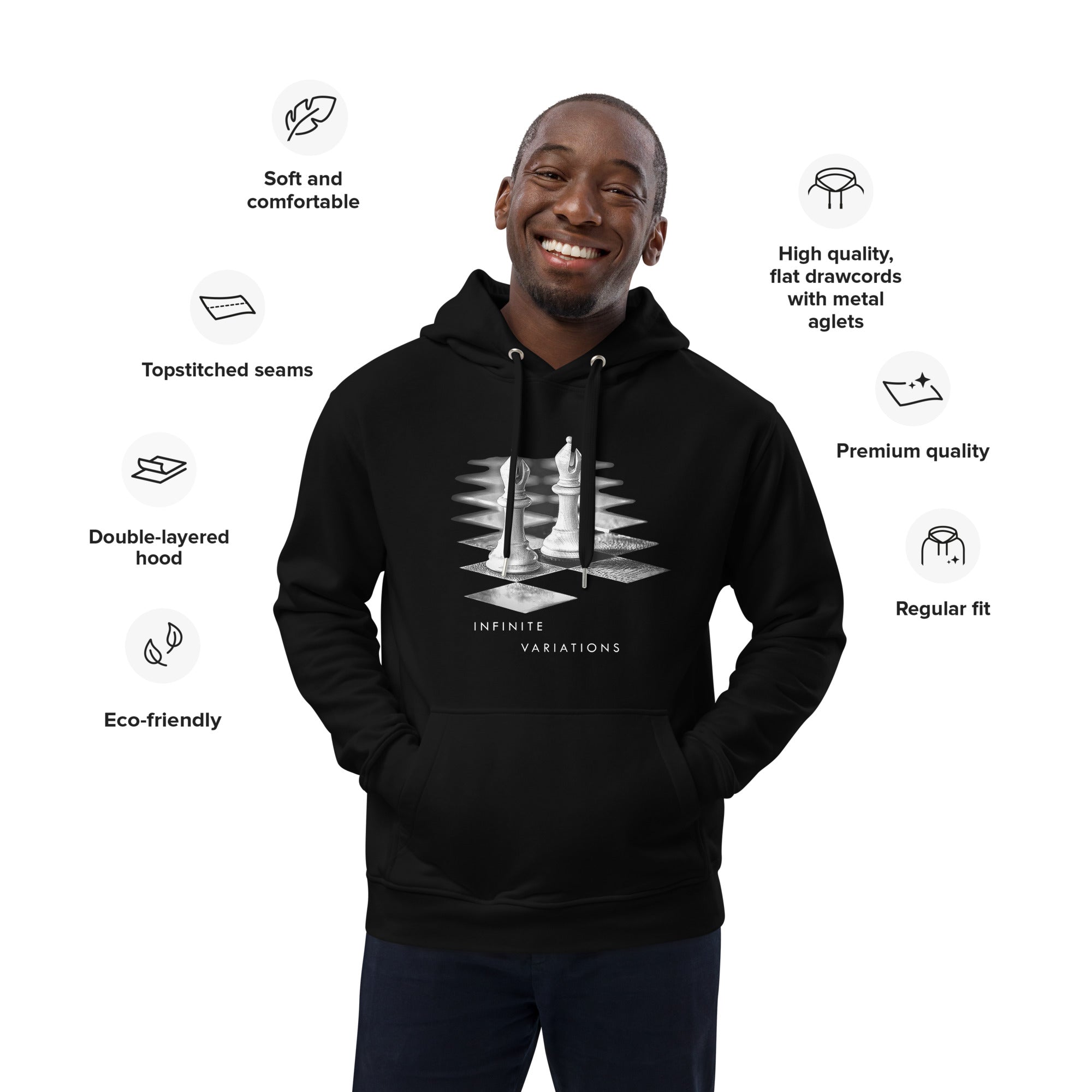 The Bishop Pair - Premium Eco Hoodie