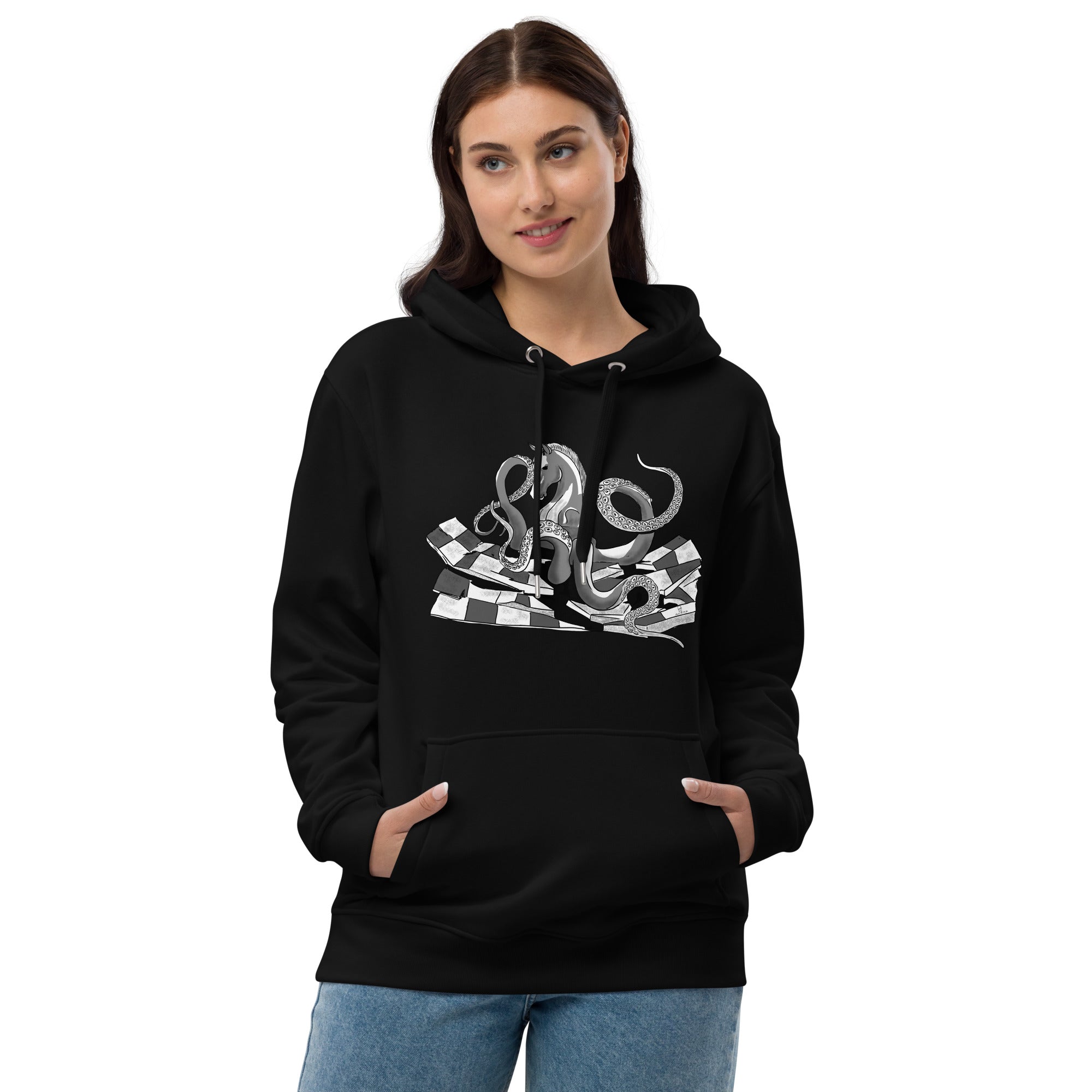 Infinite Variations - Octopus Knight - Solo - Premium eco hoodie