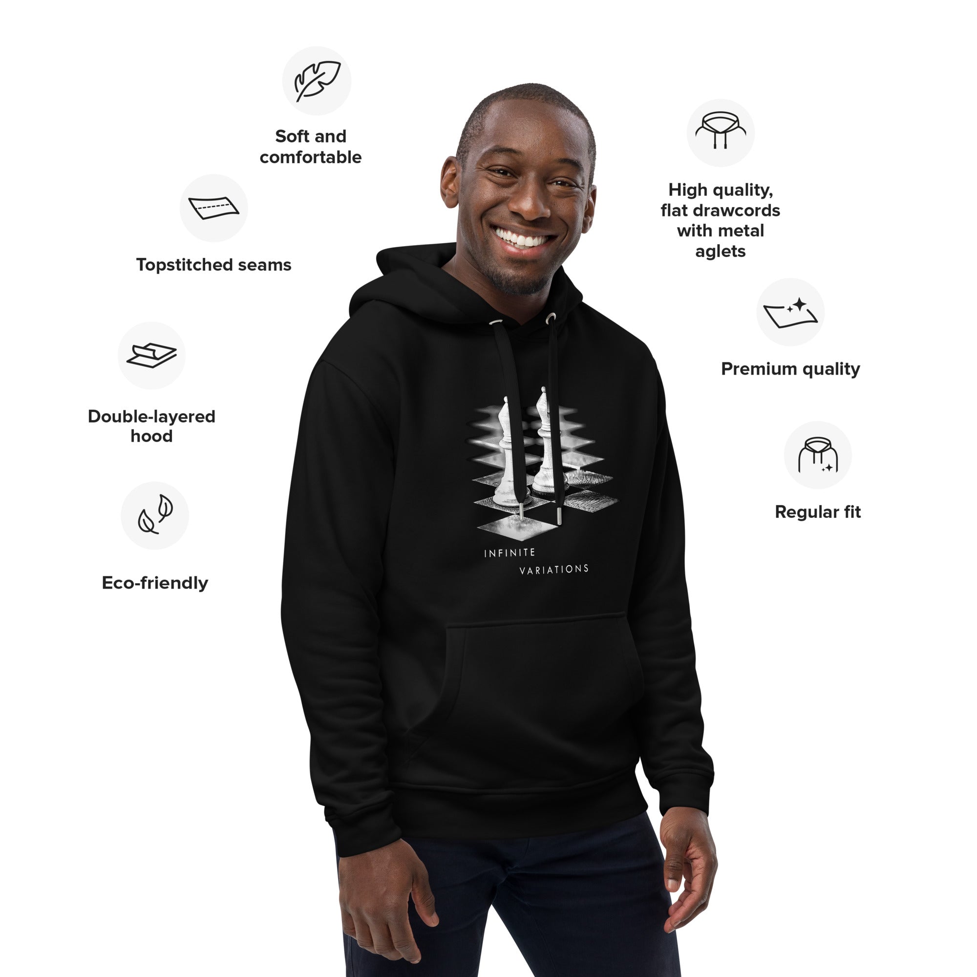 The Bishop Pair - Premium Eco Hoodie