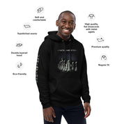 Classical Design II with Sleeve Logo - Premium eco hoodie