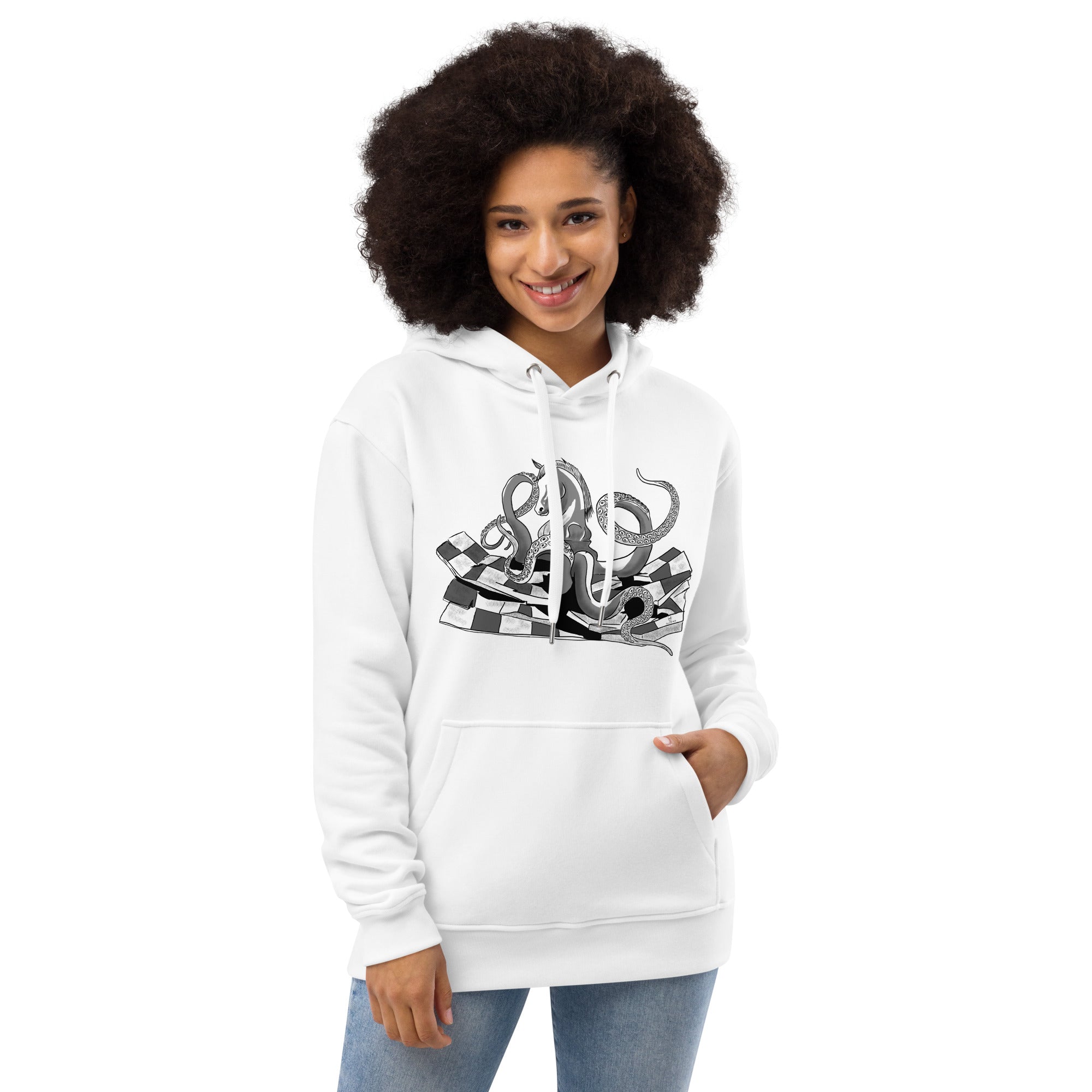 Infinite Variations - Octopus Knight - Solo - Premium eco hoodie