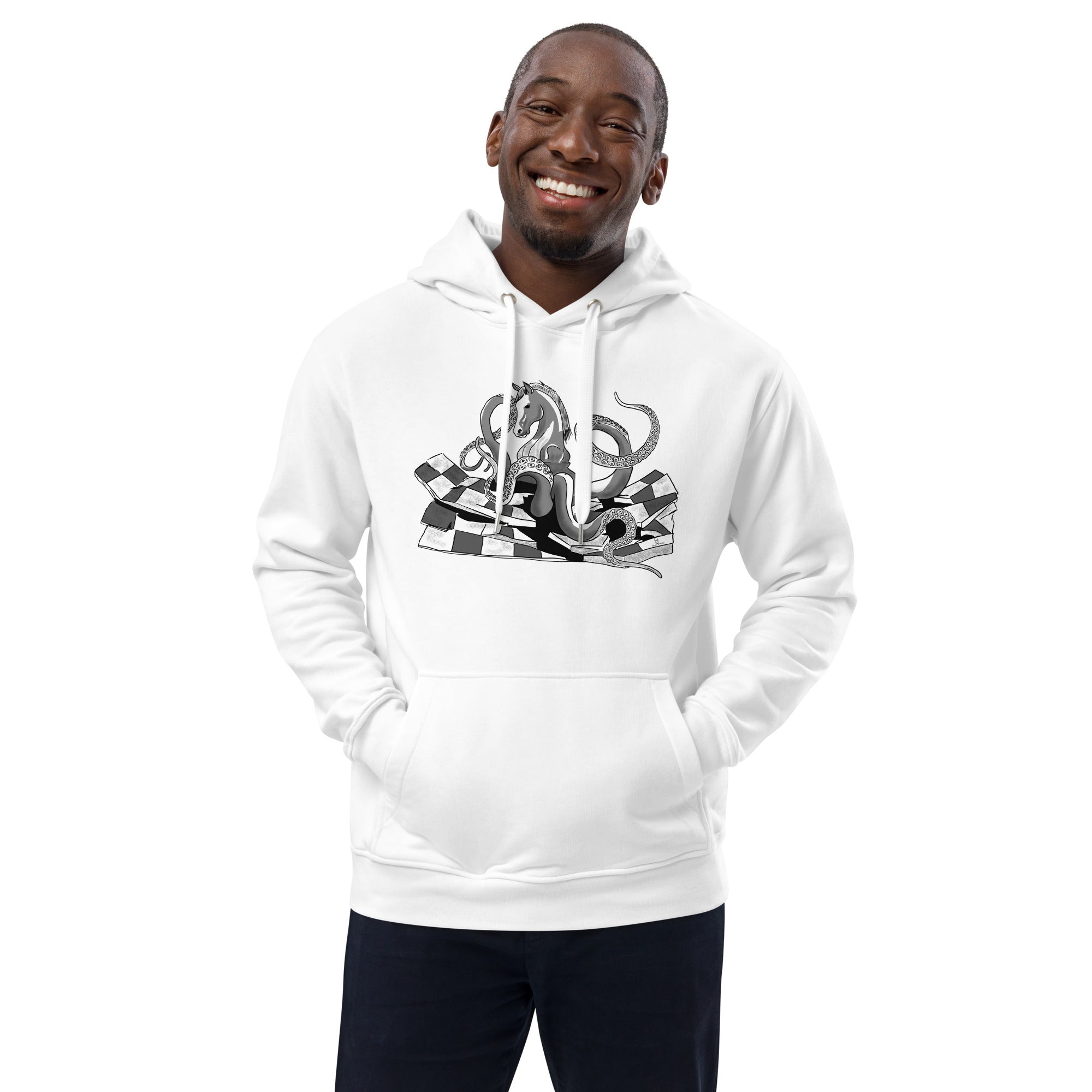 Infinite Variations - Octopus Knight - Solo - Premium eco hoodie