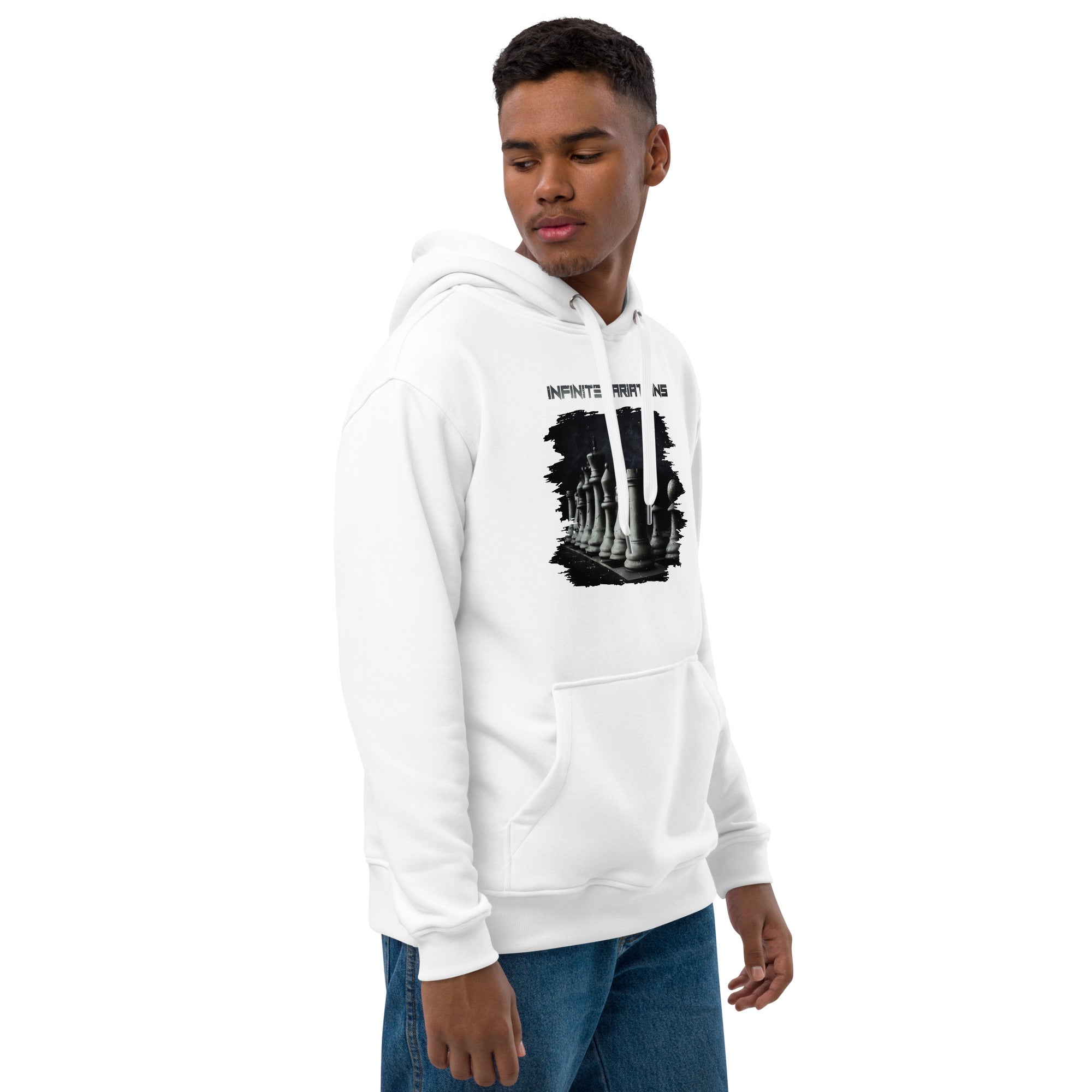 Classical Design - Light - Premium eco hoodie