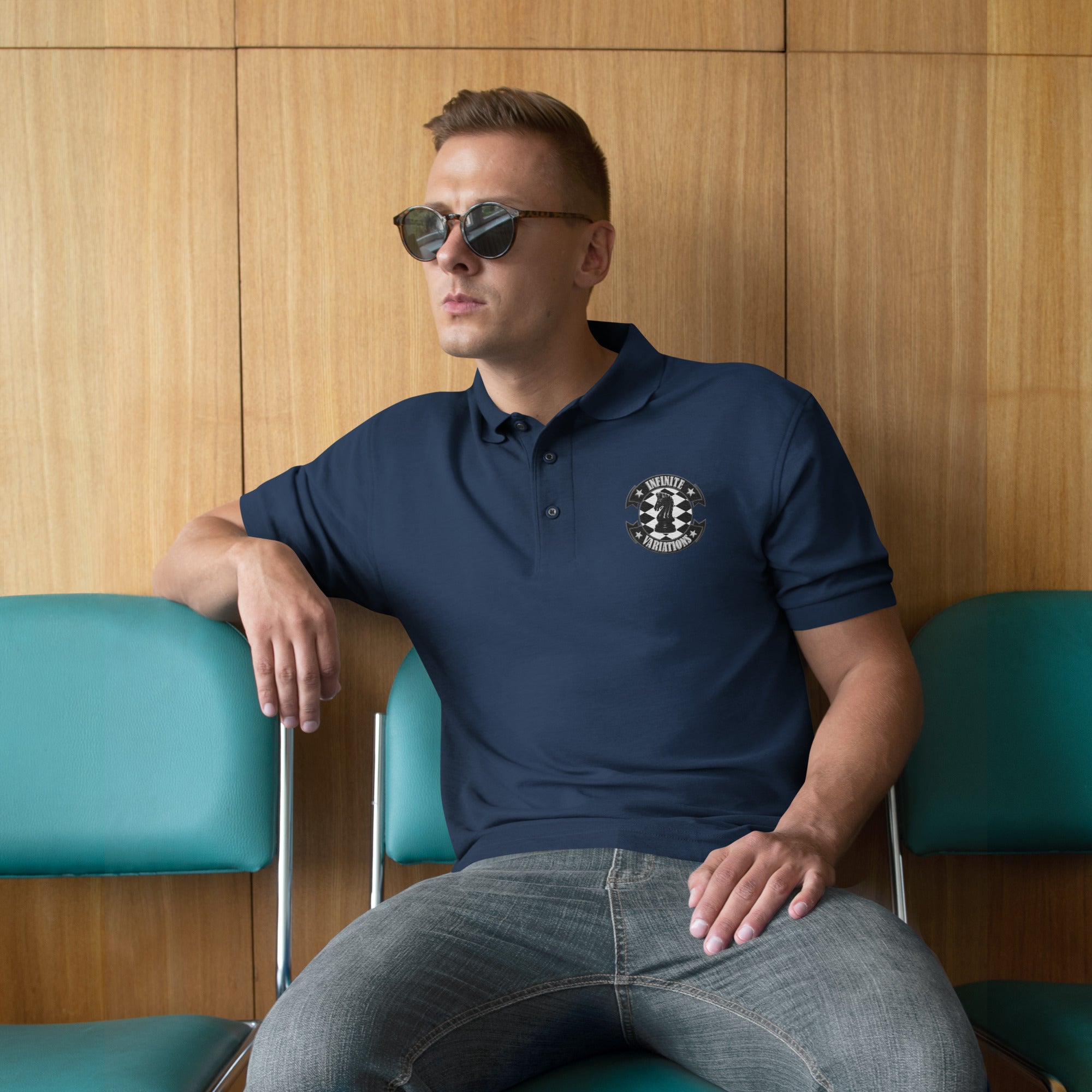 Infinite Variations - Men's Premium Polo - Port Authority