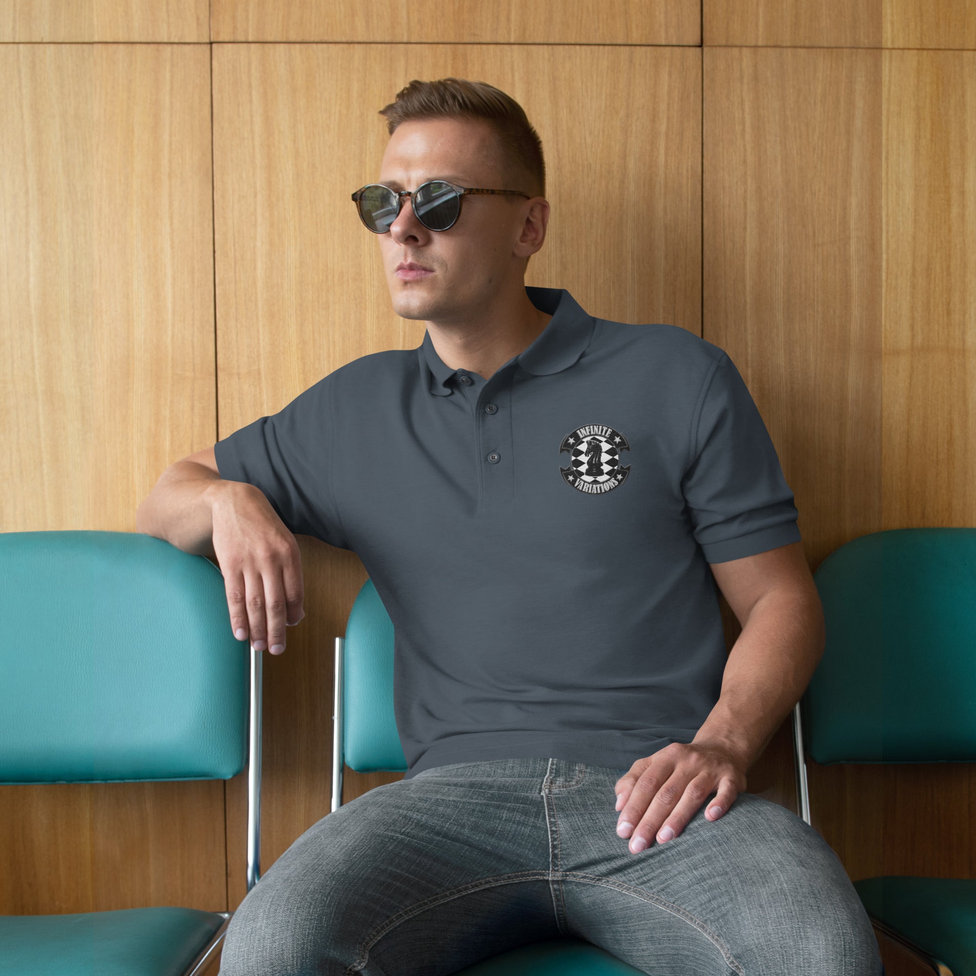 Infinite Variations - Men's Premium Polo - Port Authority