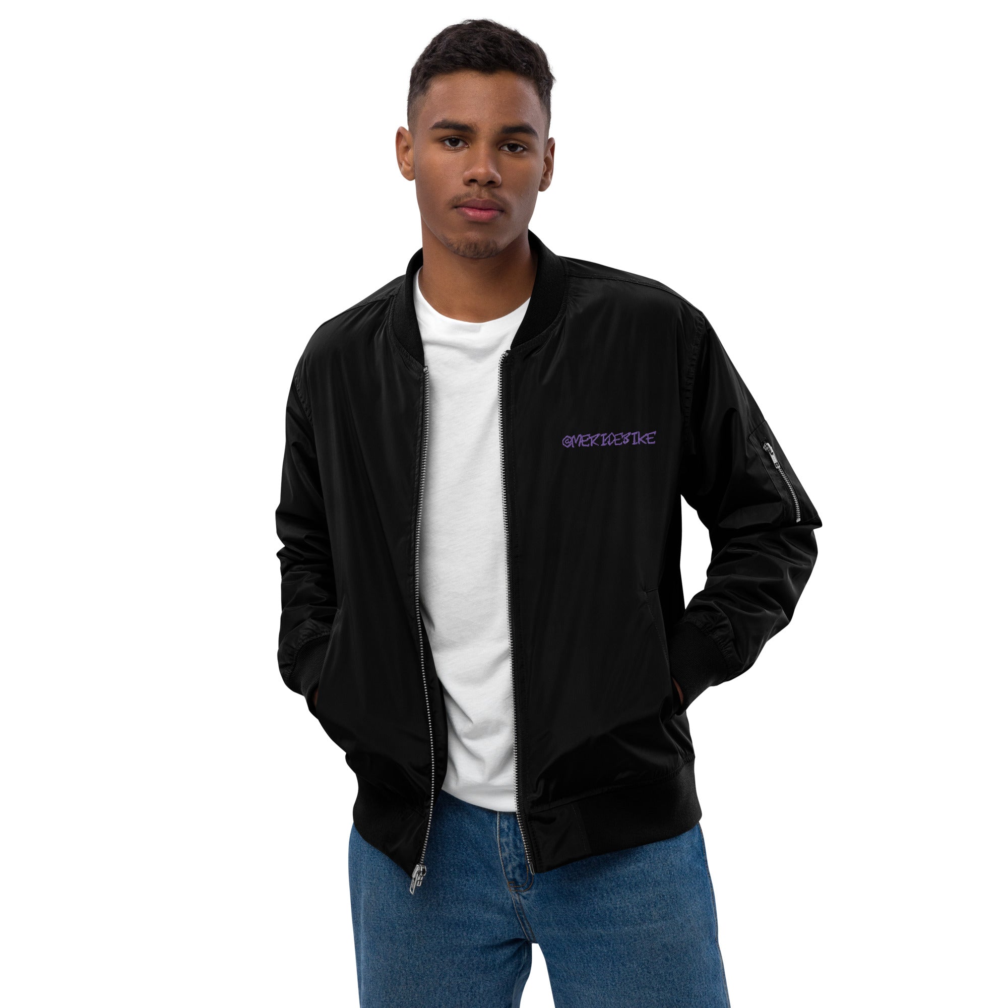 TFRU - Ghost Design - Premium recycled bomber jacket