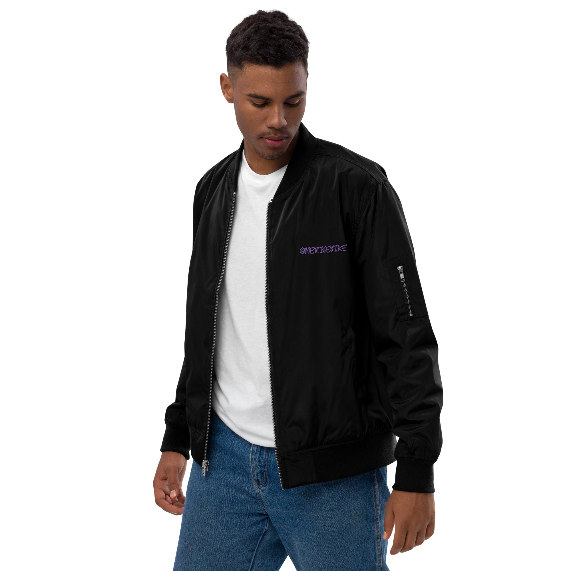 TFRU - Ghost Design - Premium recycled bomber jacket
