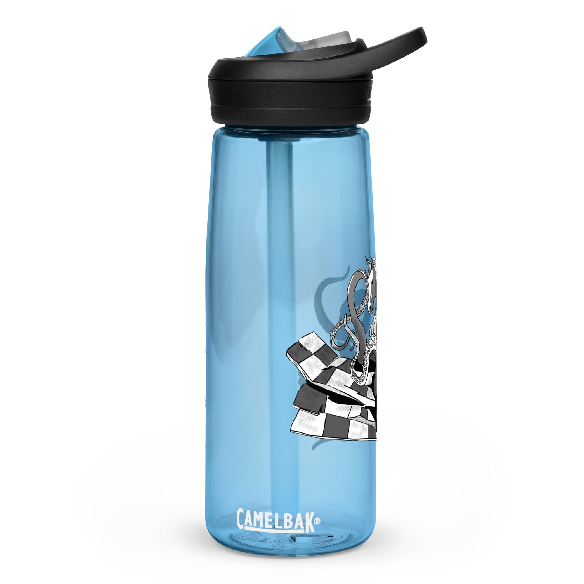 Infinite Variations - Octopus Knight - Sports water bottle
