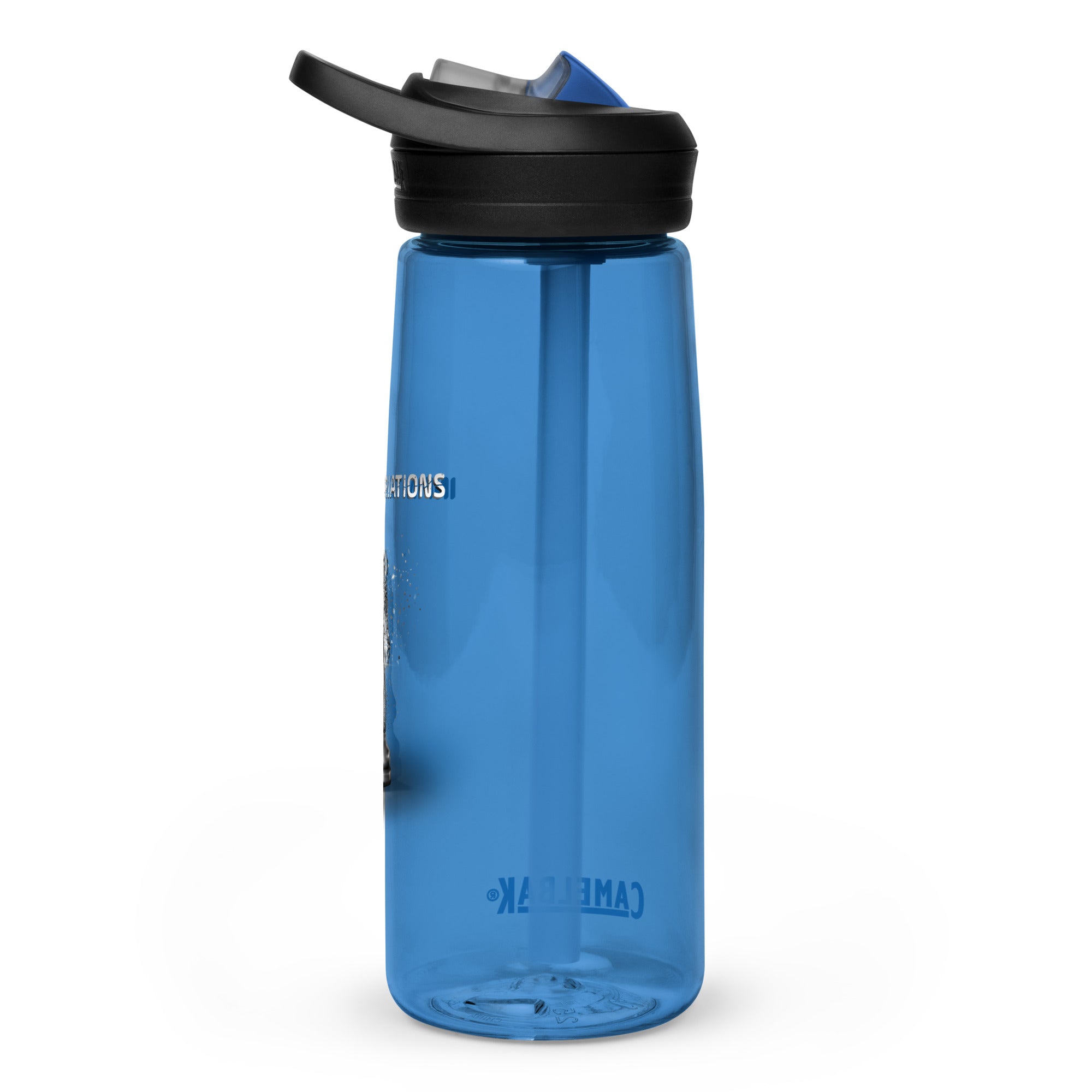 Infinite Variations - Disintegrating Knight - Sports water bottle