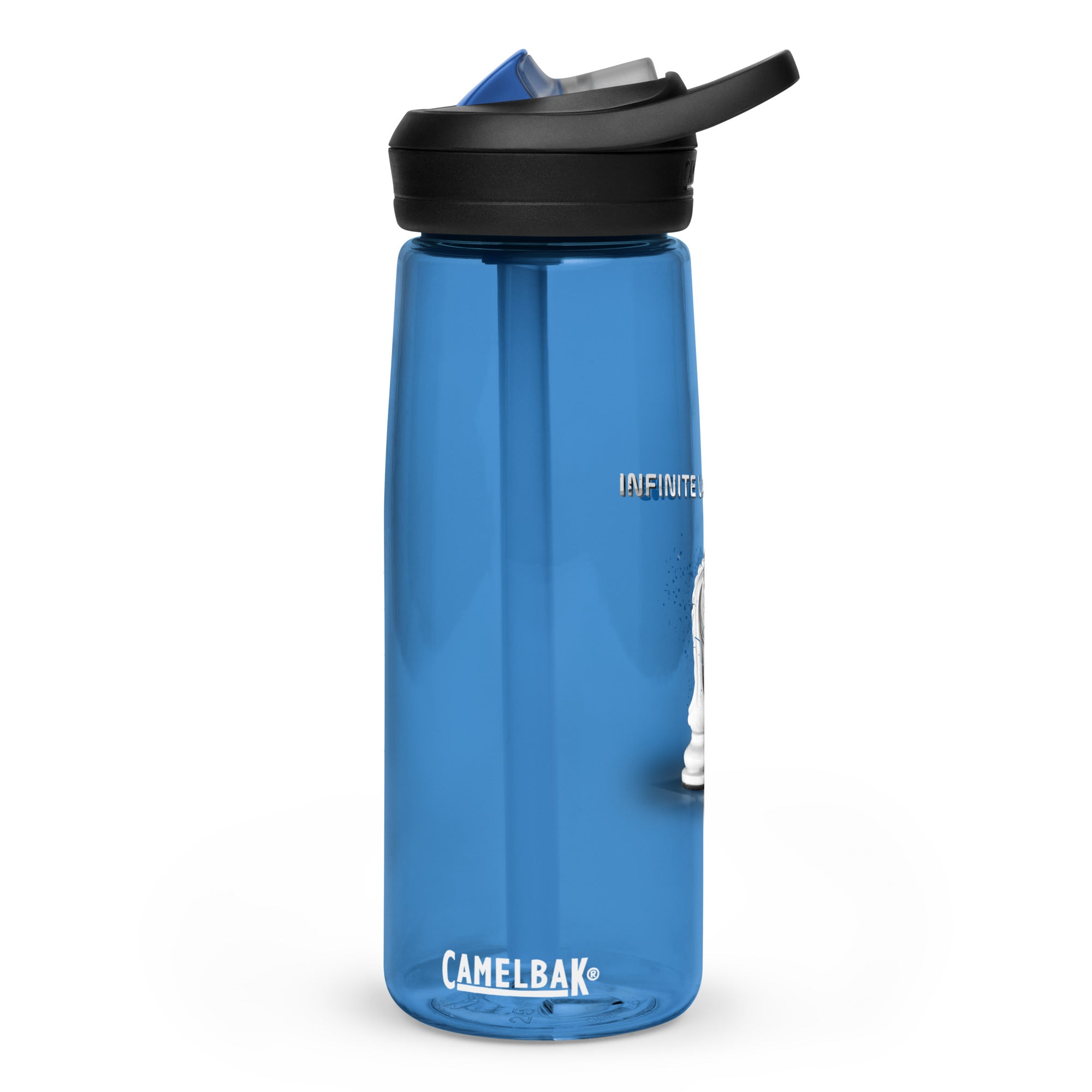 Infinite Variations - Disintegrating Knight - Sports water bottle