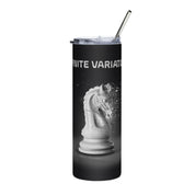 Infinite Variations - Disintegrating Knight - Stainless steel tumbler