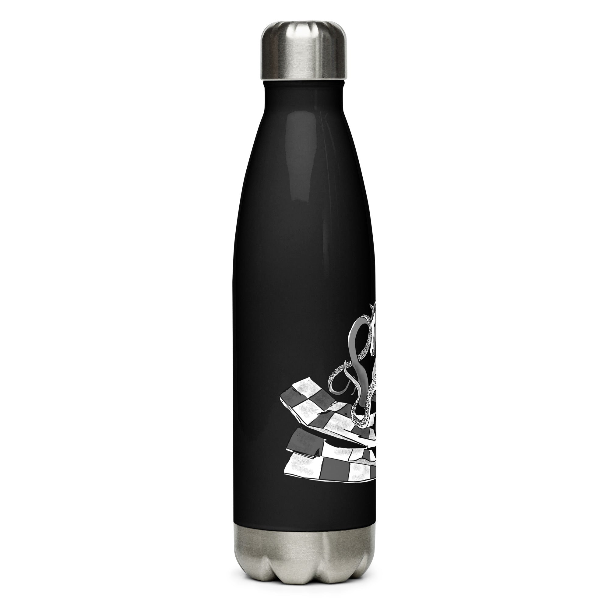 Infinite Variations - Octopus Knight - Stainless steel water bottle